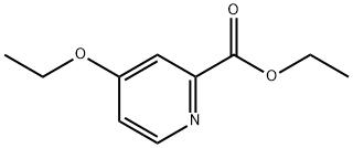 4-乙氧基-2-吡啶甲酸乙酯 结构式