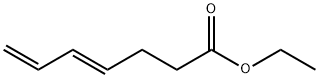 (E)-HEPTA-4,6-DIENOIC ACID ETHYL ESTER 结构式