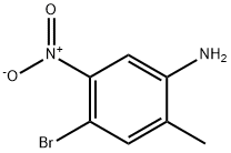 4-溴-2-甲基-5-硝基苯胺 结构式