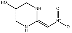5-Pyrimidinol, hexahydro-2-(nitromethylene)- (9CI) 结构式