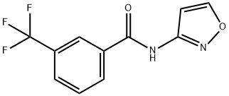 Benzamide, N-3-isoxazolyl-3-(trifluoromethyl)- (9CI) 结构式