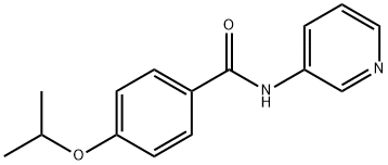 Benzamide, 4-(1-methylethoxy)-N-3-pyridinyl- (9CI) 结构式