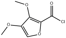 2-Furancarbonyl chloride, 3,4-dimethoxy- (9CI) 结构式