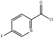 2-Pyridinecarbonyl chloride, 5-fluoro- (9CI) 结构式