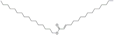 hexadecyl hexadecenoate 结构式