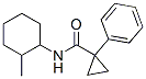 Cyclopropanecarboxamide, N-(2-methylcyclohexyl)-1-phenyl- (9CI) 结构式