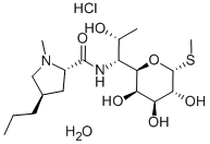 盐酸林可霉素(一水物) 结构式