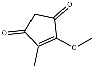 4-Methoxy-5-methyl-4-cyclopentene-1,3-dione 结构式