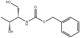 ((2R,3R)-1,3-二羟基-2-丁基)氨基甲酸苄酯 结构式