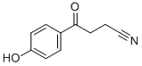 4-(4-HYDROXYPHENYL)-4-OXOBUTANENITRILE 结构式