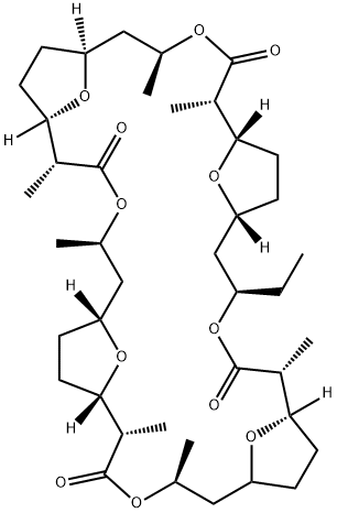 单活菌素 结构式