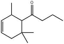 1-(2,6,6-Trimethyl-3-cyclohexen-1-yl)-1-butanone 结构式