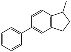 1-Methyl-5-phenylindan 结构式