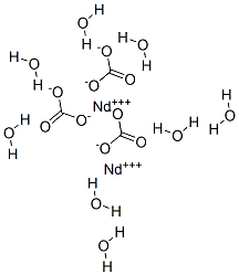 NEODYMIUM CARBONATE OCTAHYDRATE 结构式