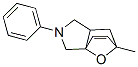 1,2,3,6,7,7a-Hexahydro-6-methyl-2-phenyl-3a,6-epoxy-3aH-isoindole 结构式