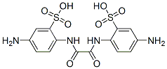 2,2'-[(1,2-dioxoethylene)diimino]bis[5-aminobenzenesulphonic acid] 结构式