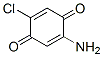 2,5-Cyclohexadiene-1,4-dione,  2-amino-5-chloro- 结构式