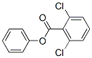 phenyl 2,6-dichlorobenzoate 结构式