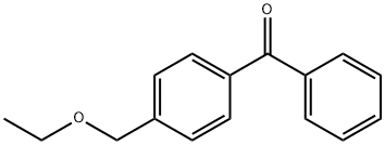 [4-(Ethoxymethyl)phenyl]phenylmethanone 结构式