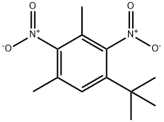 1-(1,1-dimethylethyl)-3,5-dimethyl-2,4-dinitrobenzene 结构式