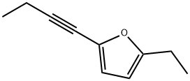 Furan, 2-(1-butynyl)-5-ethyl- (9CI) 结构式