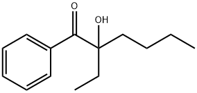 2-ethyl-2-hydroxyhexanophenone  结构式