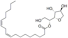 Sorbitan, mono-9,12-octadecadienoate, (Z,Z)- 结构式