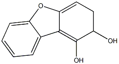 2,3-Dibenzofurandiol, 2,3-dihydro-, trans- (9CI) 结构式