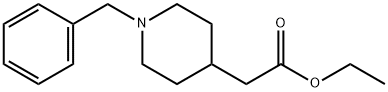 2-(1-苄基哌啶-4-基)乙酸乙酯 结构式