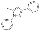 5-METHYL-1,3-DIPHENYL-1H-PYRAZOLE 结构式