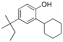 2-Cyclohexyl-4-(1,1-dimethylpropyl)phenol 结构式