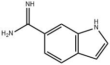 6-amidinoindole 结构式