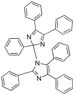 2,4,5-triphenyl-1-(2,4,5-triphenylimidazol-2-yl)imidazole 结构式