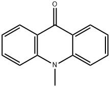N-甲基-9-吖啶酮 结构式
