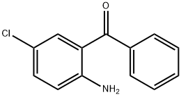 2-氨基-5-氯二苯甲酮 结构式