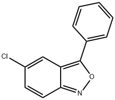 5-氯-3-苯基苯并-2,1-异噁唑 结构式