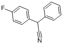 2-(4-fluorophenyl)-2-phenyl-acetonitrile 结构式