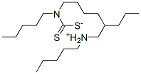 dipentylammonium dipentyldithiocarbamate 结构式