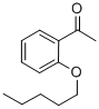 2'-戊氧基苯乙酮 结构式