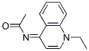 Acetamide, N-(1-ethyl-4(1H)-quinolinylidene)- (9CI) 结构式