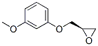 Oxirane, [(3-methoxyphenoxy)methyl]-, (2R)- (9CI) 结构式