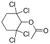 2,2,6,6-tetrachlorocyclohexyl acetate 结构式