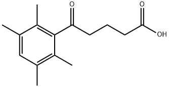 5-(2,3,5,6-TETRAMETHYLPHENYL)-5-OXOVALERIC ACID 结构式