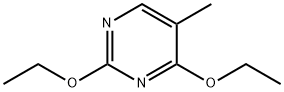 2,4-二乙氧基-5-甲基嘧啶 结构式