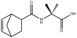 Alanine,  N-(bicyclo[2.2.1]hept-5-en-2-ylcarbonyl)-2-methyl- 结构式