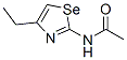 Acetamide, N-(4-ethyl-2-selenazolyl)- (9CI) 结构式