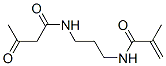 N-(3-乙酰乙酰氨基丙基)甲基丙烯酰胺 结构式