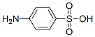 Benzenesulfonic acid, 4-amino-, diazotized, coupled with Dyer's mulberry extract 结构式