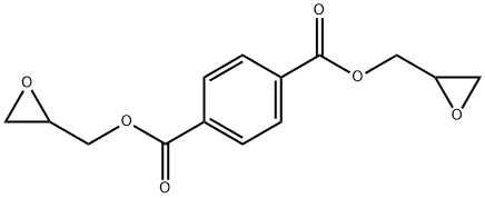 1,4-苯二甲酸双(环氧乙烷基甲基)酯 结构式