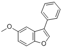 5-METHOXY-3-PHENYLBENZOFURAN 结构式